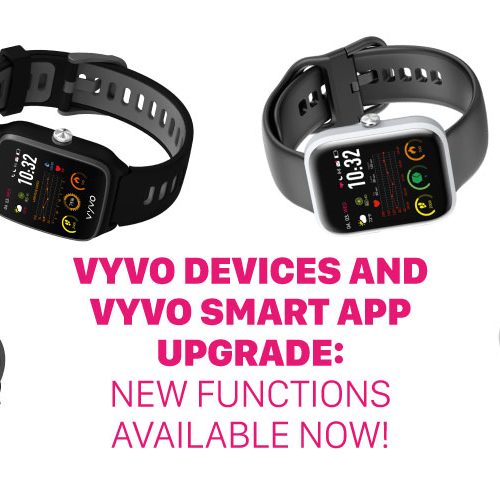 VYVO Devices and VYVO Smart App upgrade: new functions available now!